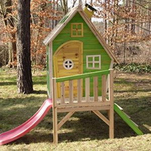 Kinderspielhaus-Stelzenhaus-aus-Holz-mit-Rutsche-0-0